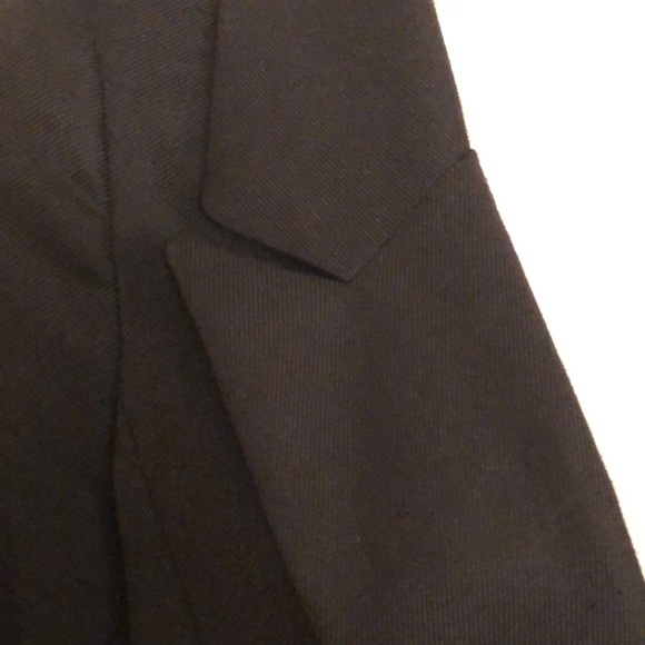 Adorable Black Pea Coat Style Blazer - Picture 8 of 17